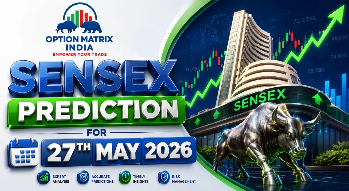 Prediction Blog Sensex Prediction for 27th May 2026: Key Levels & Trading Strategy.
