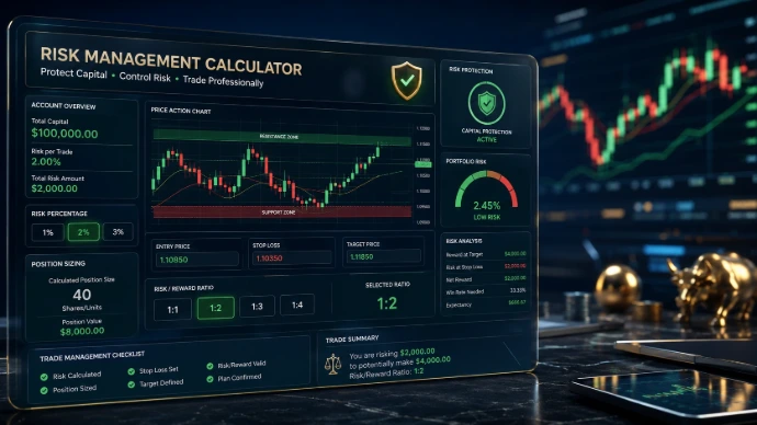 Risk management Calculator